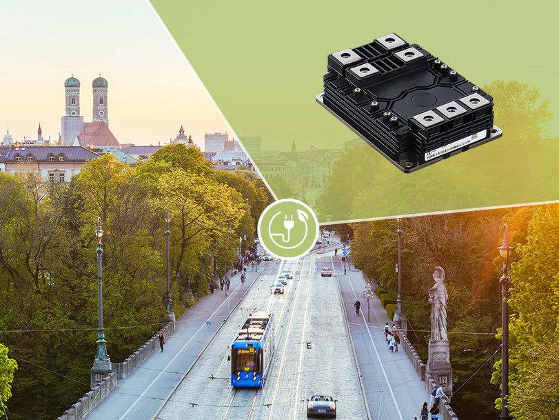 Grüne Mobilität: CoolSiC™-Leistungsmodul von Infineon reduziert den Energieverbrauch von Straßenbahnen um zehn Prozent